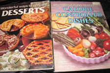 Wonderful Ways to Prepare
Calorie Controlled Dishes
and
Wonderful Ways to Prepare Desserts
by Jo Ann Shirley